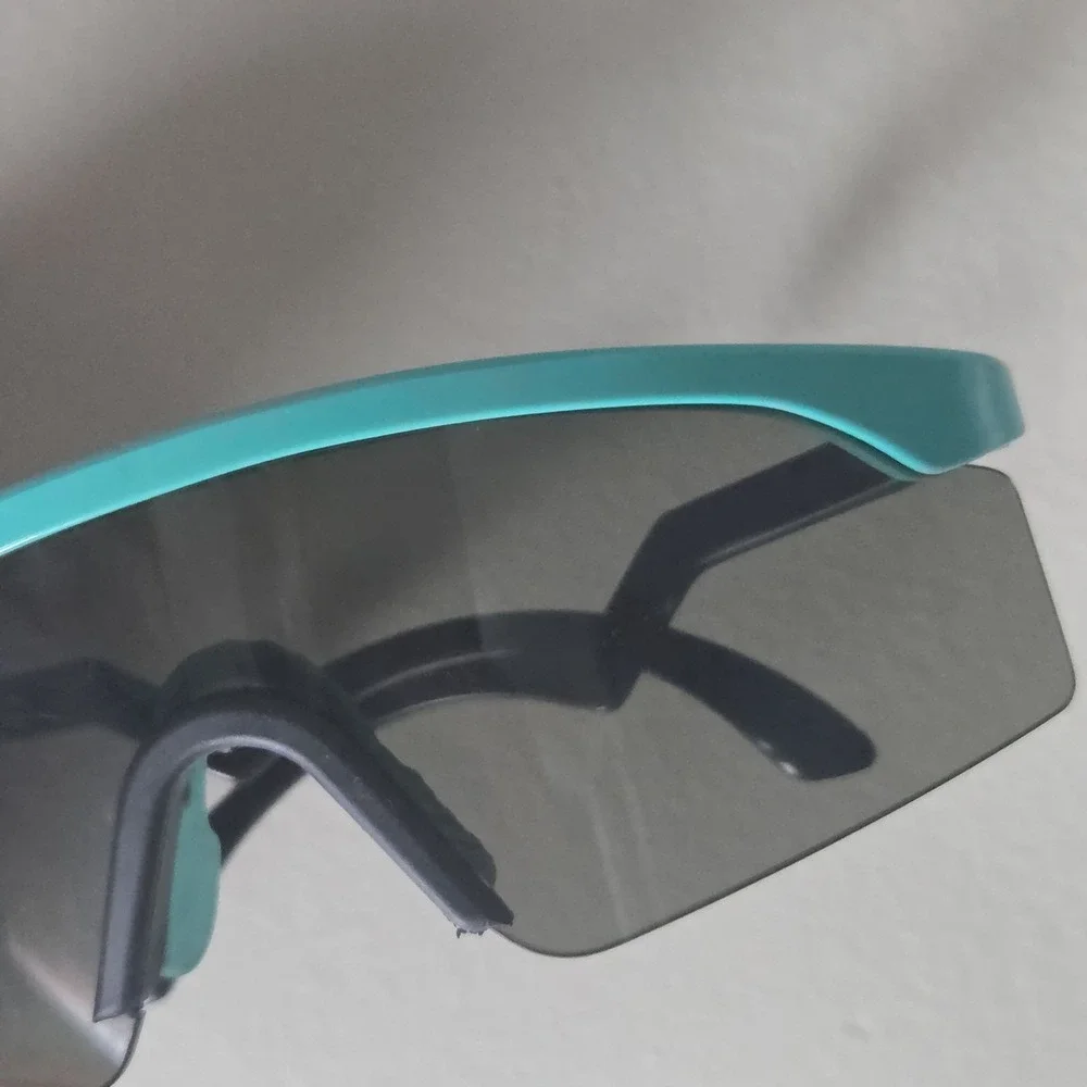 Vintage Original 80s 90s Oakley Razor Blades Sunglasses W/ Extra Nosepiece Lens